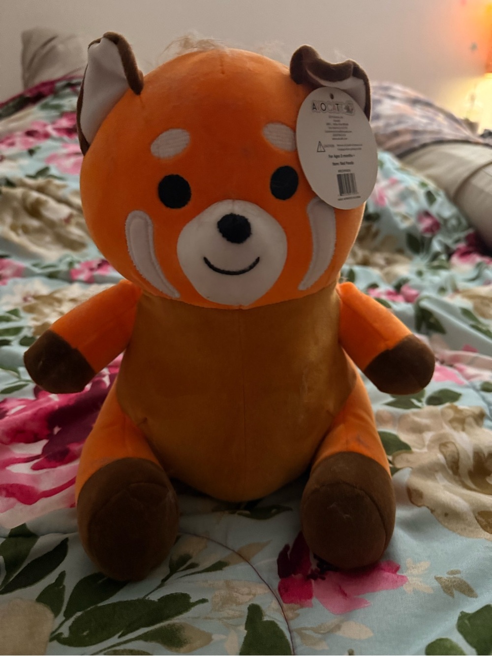 Cuddly Orange Red Panda Plush Toy by